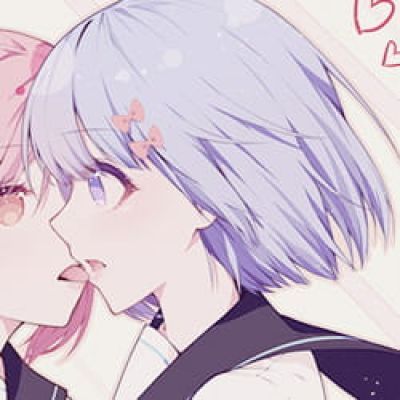 闺蜜头像 百合动漫女头