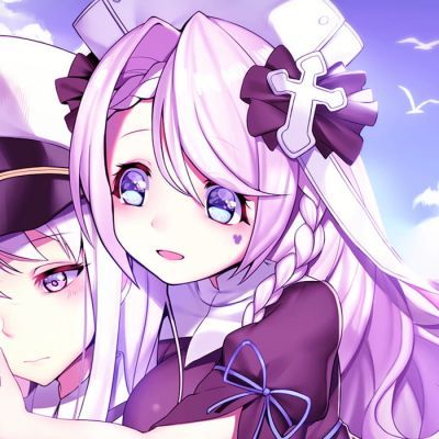 闺蜜头像 百合动漫女头