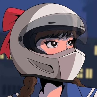 情侣头像机车动漫系列