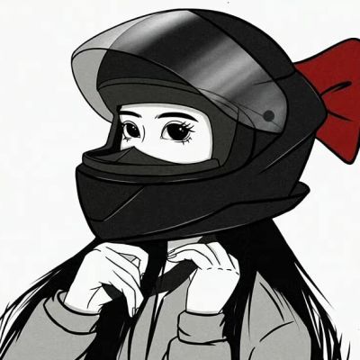 情侣头像机车动漫系列