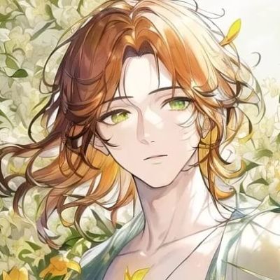 动漫长发男生头像