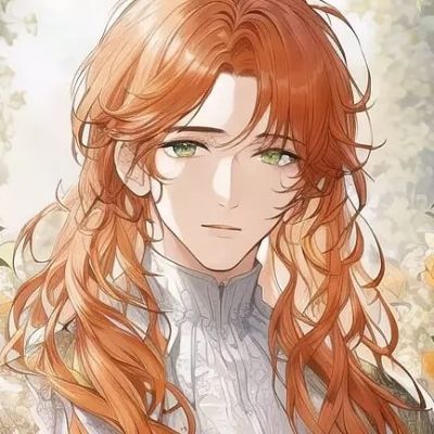 动漫长发男生头像