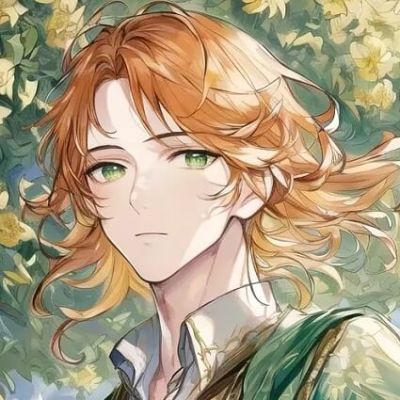 动漫长发男生头像