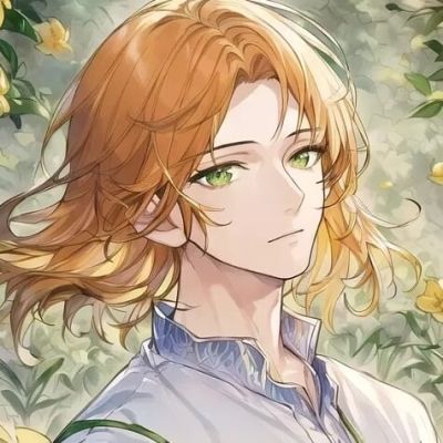 动漫长发男生头像