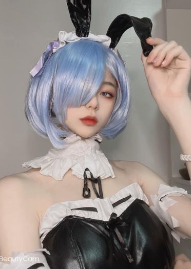 蕾姆兔女郎cosplay