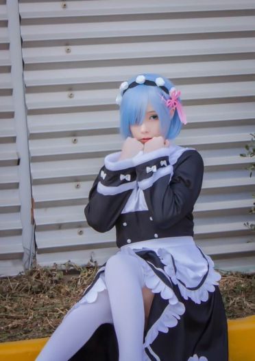 蕾姆兔女郎cosplay