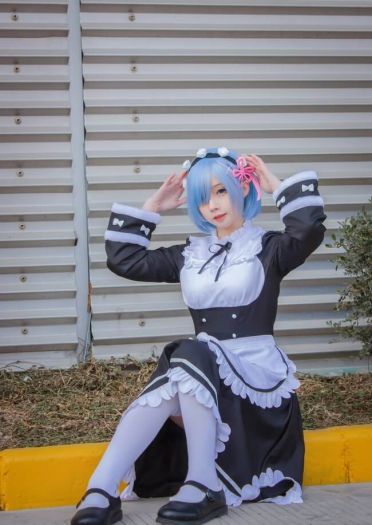 蕾姆兔女郎cosplay