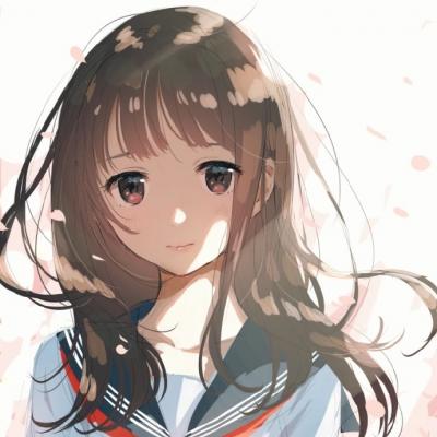 好看的动漫女生头像  二次元动漫头像(1)