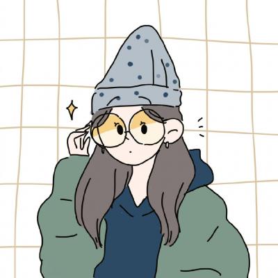 手绘头像女生唯美简约 少女的日常