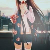 不露脸依旧是萌妹子 动漫女生头像