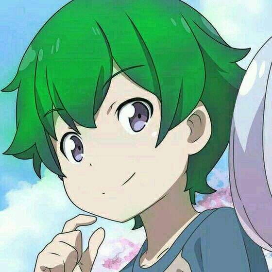 绿帽原谅色男生帅气冷酷头像