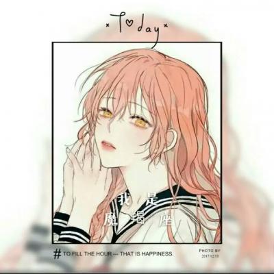 可爱萌萌哒女生动漫头像第46弹