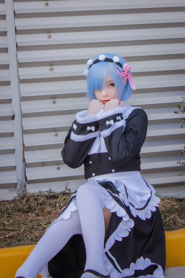 蕾姆兔女郎cosplay