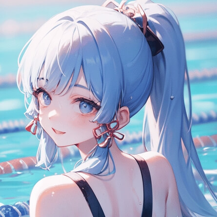 神里绫华头像 原神绫华 动漫女头