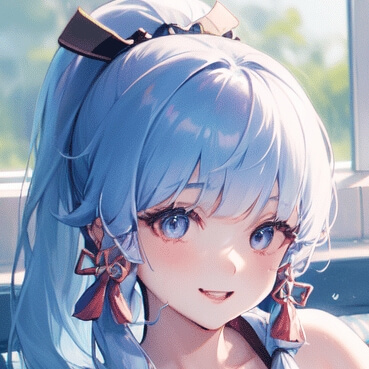 神里绫华头像 原神绫华 动漫女头