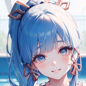 神里绫华头像 原神绫华 动漫女头