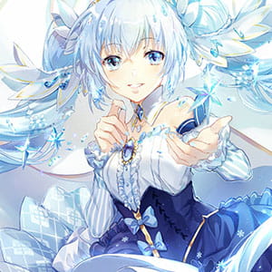 2019 雪初音头像 二次元动漫头像 那是孤独的雪 是死掉的雨