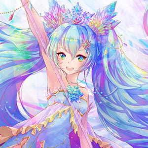 2019 雪初音头像 二次元动漫头像 那是孤独的雪 是死掉的雨