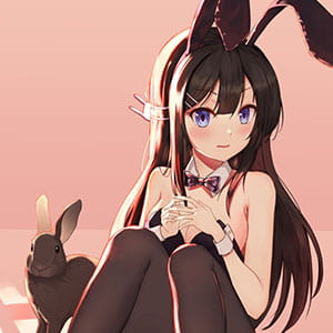 兔女郎学姐 樱岛麻衣 青春猪头少年 动漫头像