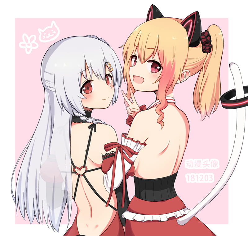 [181203]试图偷纸的日更女生头像(1)