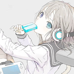 二次元动漫头像 世界凡墙都是门 而只有光能打开一切