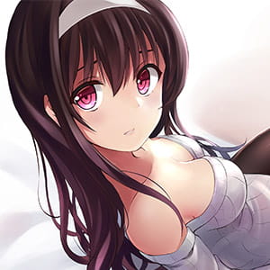 路人女主 霞之丘诗羽 动漫头像 我要让你成为令所有人心动不已的女主角