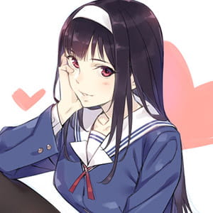 路人女主 霞之丘诗羽 动漫头像 我要让你成为令所有人心动不已的女主角