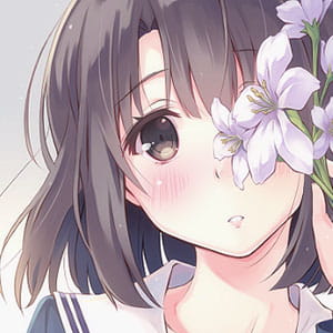 二次元女生头像 不要企图永远活下去 你不会成功的