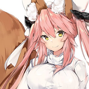 玉藻前 二次元动漫头像 来吧凋谢吧 在常世开绽的怨天之花