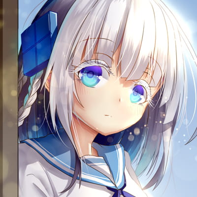 二次元动漫头像 人间太吵了来我心里吧