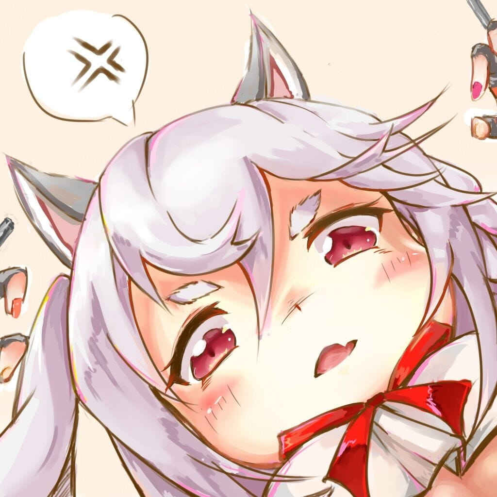 二次元动漫头像  请问是你在叫我吗