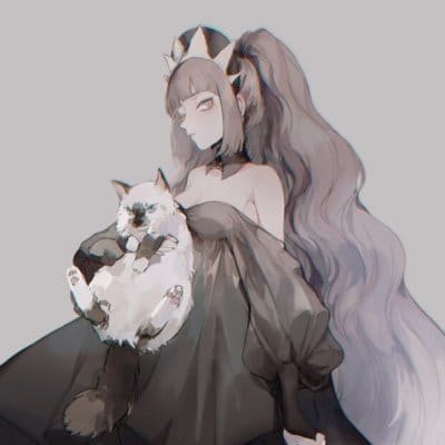 二次元动漫头像 孤单一个人