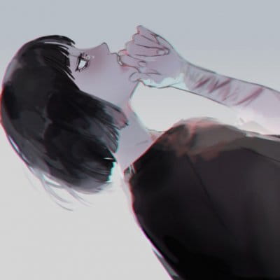 二次元动漫头像 孤单一个人