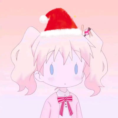 圣诞快乐 圣诞女头像 圣诞动漫头像