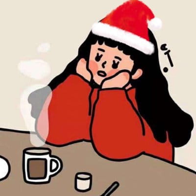圣诞快乐 圣诞女头像 圣诞动漫头像