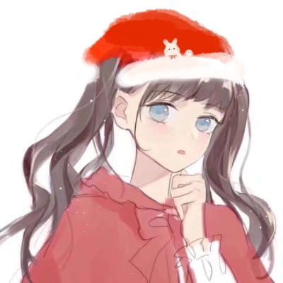 圣诞快乐 圣诞女头像 圣诞动漫头像