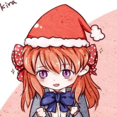 圣诞快乐 圣诞女头像 圣诞动漫头像