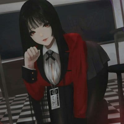 暗黑系美少女头像