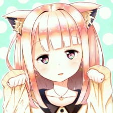 喵呜~ 女生猫耳头像