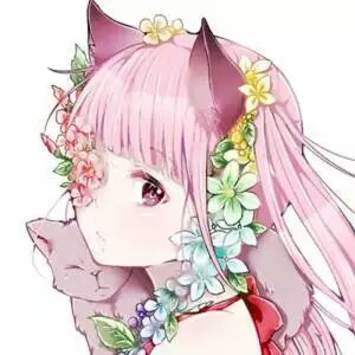 喵呜~ 女生猫耳头像