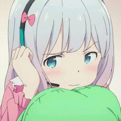 才没有看你呢 二次元动漫女头