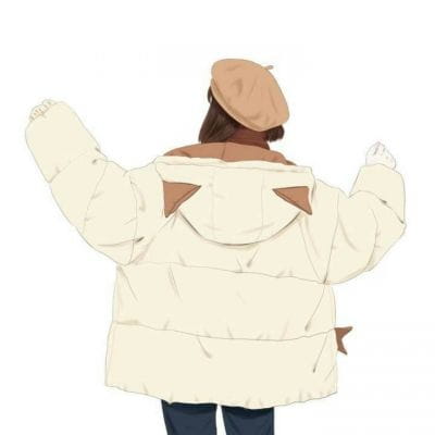 冬天看起来暖暖的女生头像