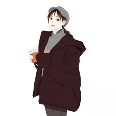 冬天看起来暖暖的女生头像