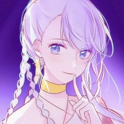 粉紫色的诱惑 女生动漫头像