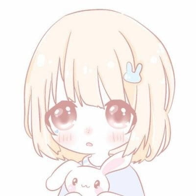 一组超可爱的粉色动漫女头像