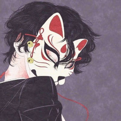 看着我的面具说话 二次元动漫男头