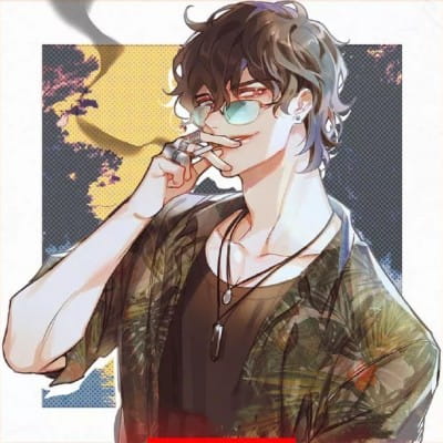 黑暗系 动漫男头