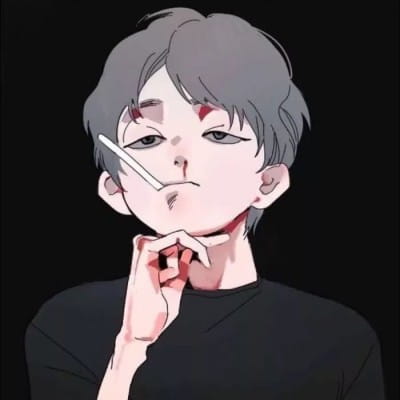 黑暗系 动漫男头