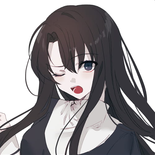 哼 我生气了  动漫女头