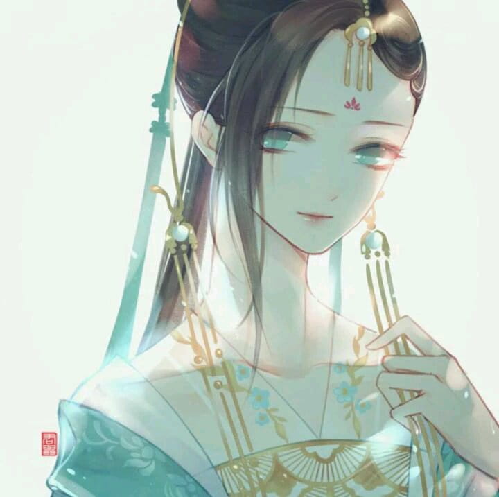 山有木兮木有枝古风动漫女生头像第一弹